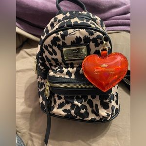 Juicy Couture Cheetah Print mini backpack
